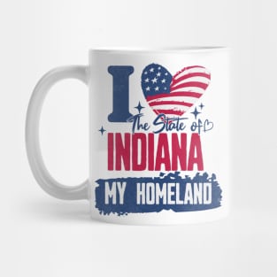 Indiana my homeland Mug